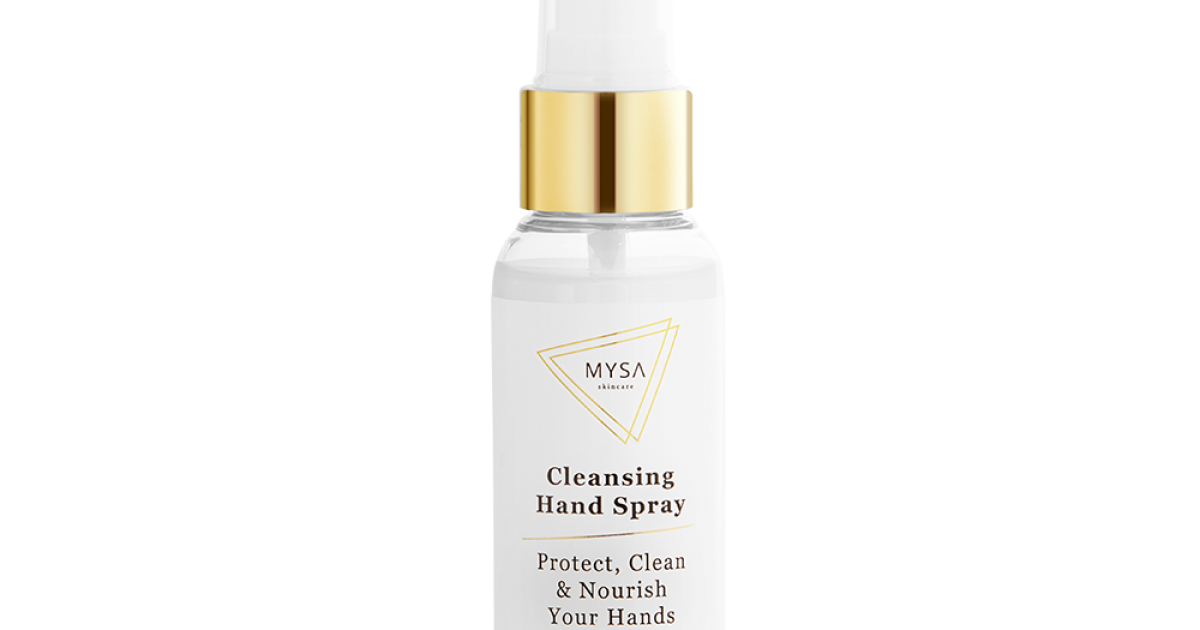 Hand Cleansing Spray Mysa Skincare